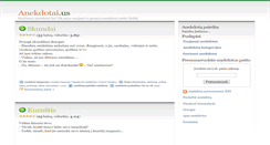 Desktop Screenshot of anekdotai.us